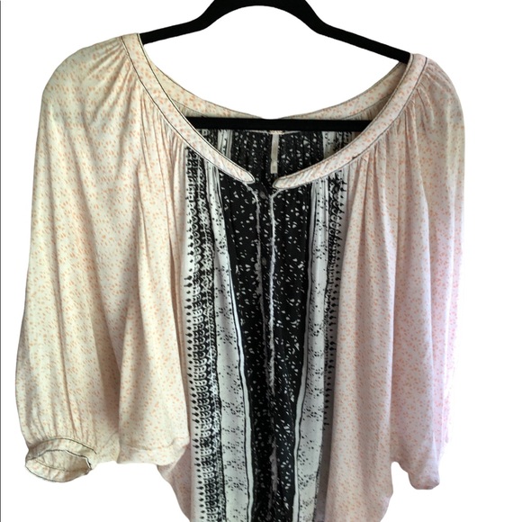 Free People Days of Romance Peasant Blouse. Ivory. Size XS - Picture 3 of 11